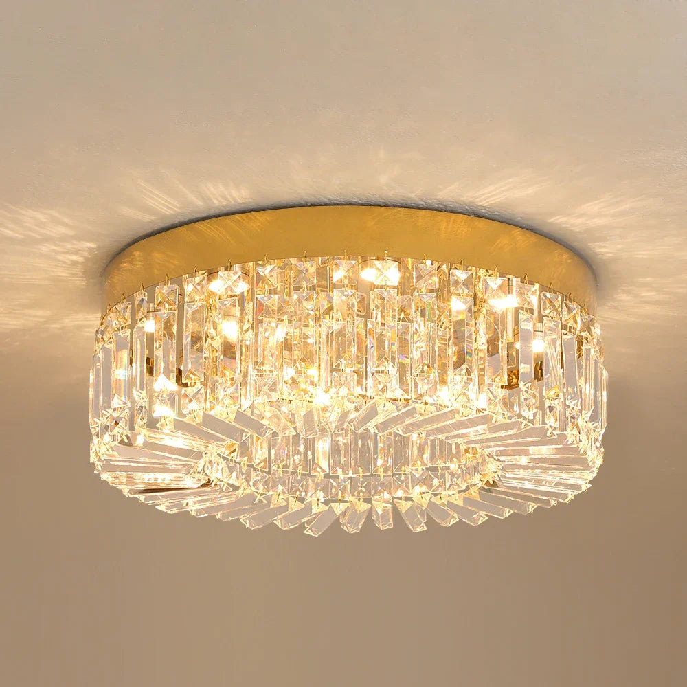 VETRULUS Crystal LED Ceiling Chandelier for Modern Home Lighting