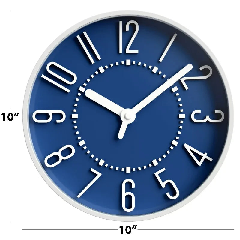 Analog QA Wall Clock With Reliable Quartz Movement For Home
