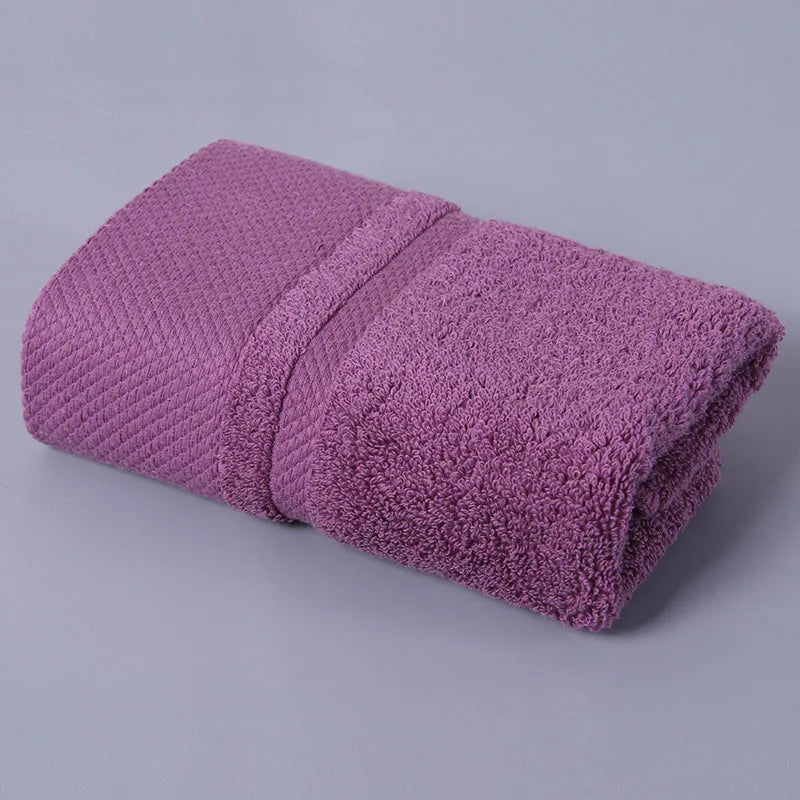 Solid Color 100 Percent Cotton Hand Towel Super Absorbent For Home And Hotel