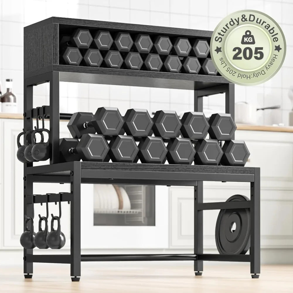 XMSJ Microwave Stand 4 Tier Kitchen Countertop Organizer