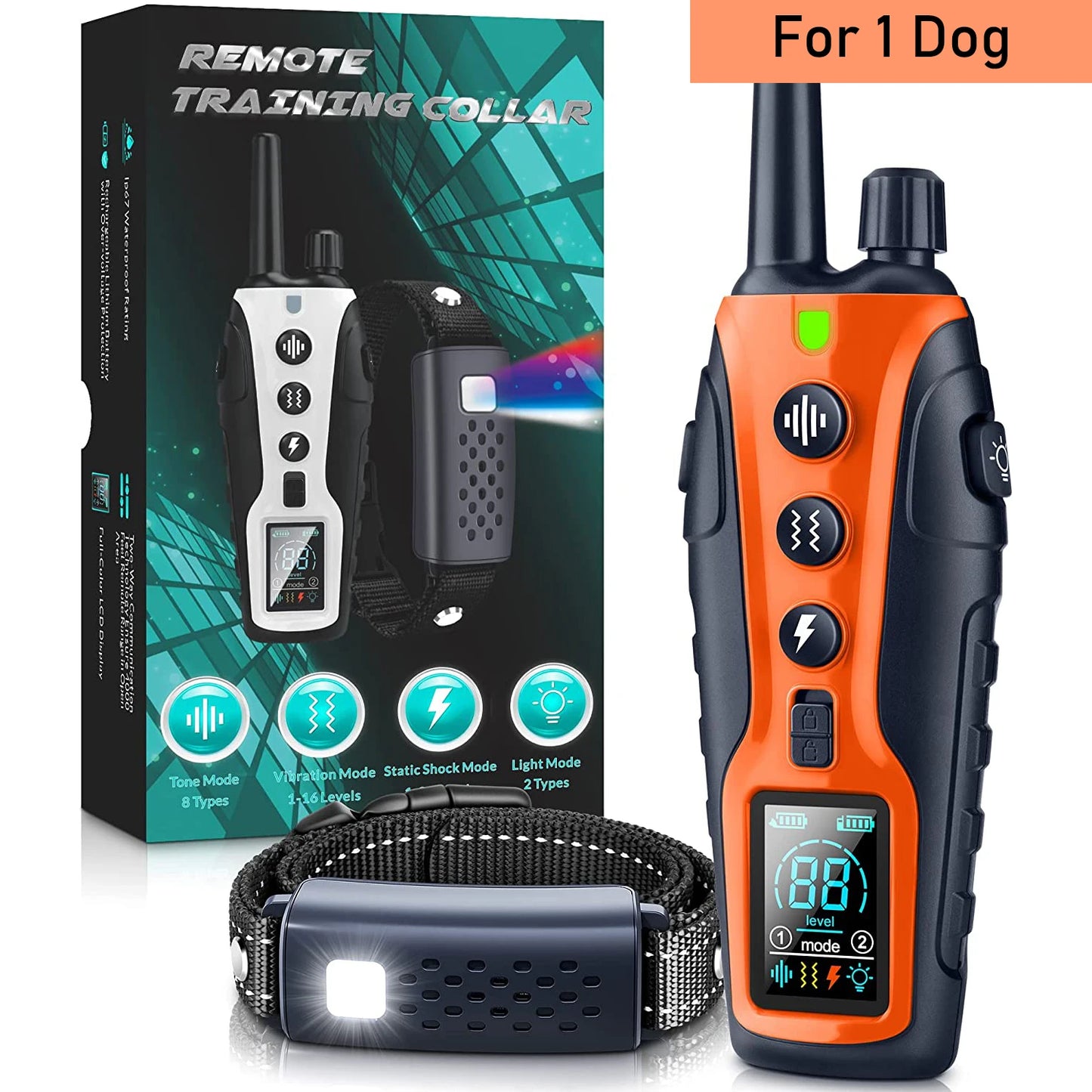WXRPETH Dog Training Collar Remote With 3300ft Range USB Rechargeable