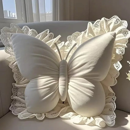 Princess Butterfly Decorative Pillow Cushion For Home Office And Car