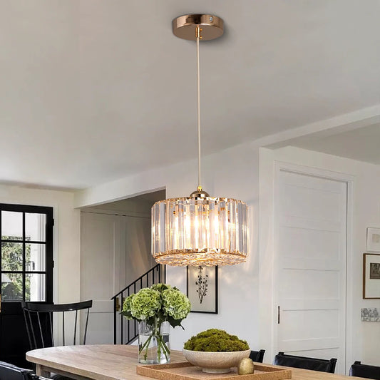 GreeLustr Modern Pendant Light Crystal Chandelier For Home Decor