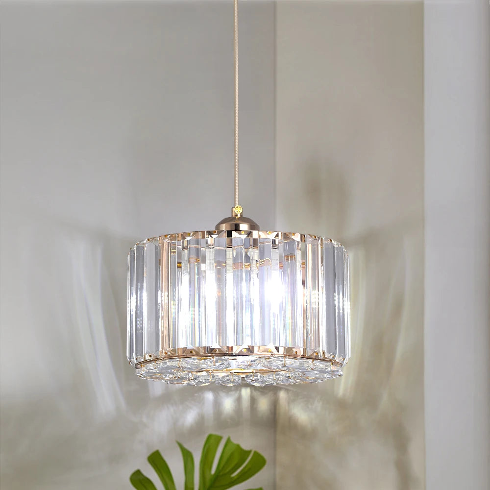 GreeLustr Modern Pendant Light Crystal Chandelier For Home Decor