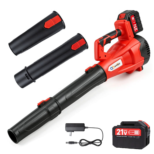 Cordless Leaf Blower 650 CFM 21V Battery
