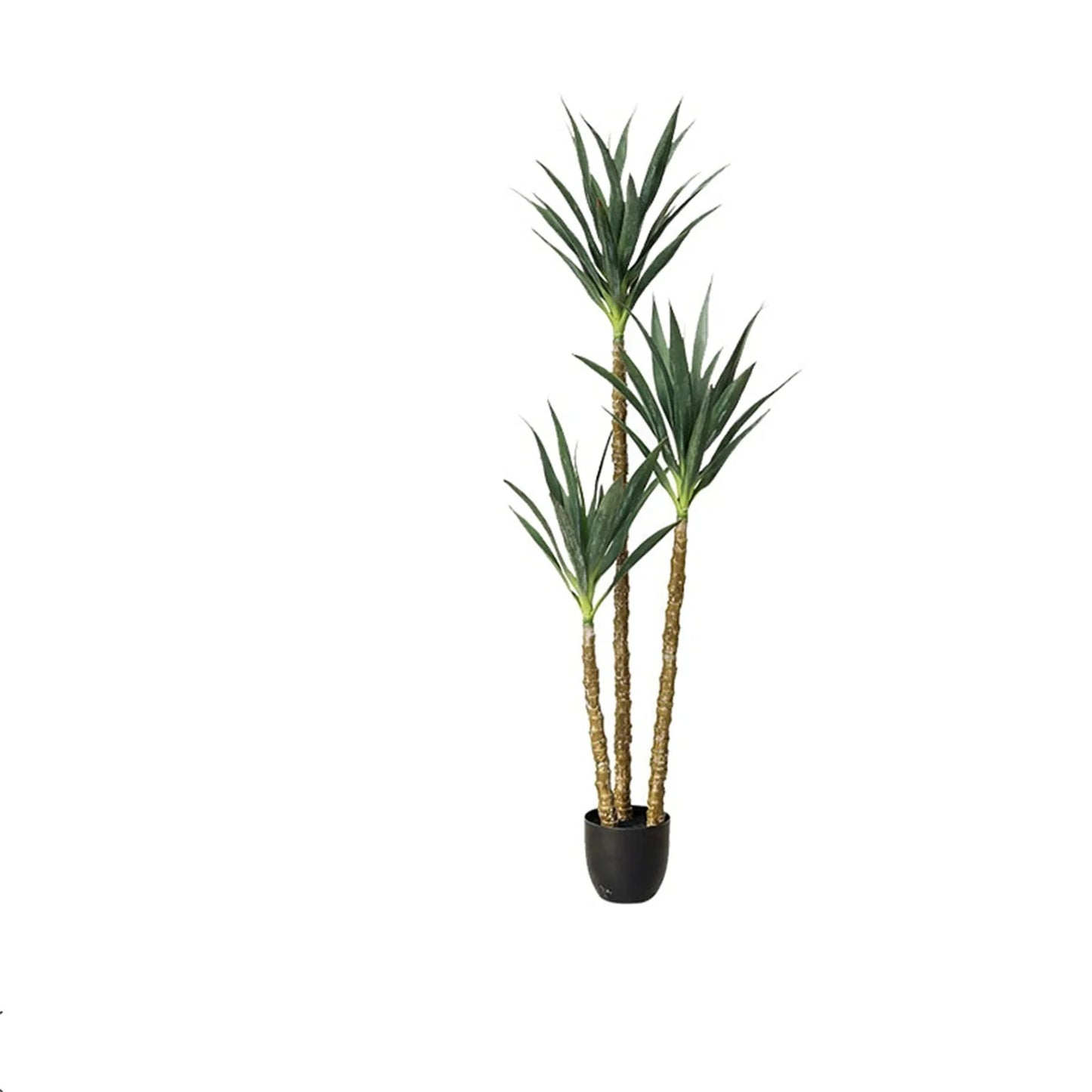 TWISTER.CK Artificial Agave Plant With 3 Stems For Indoor Decor
