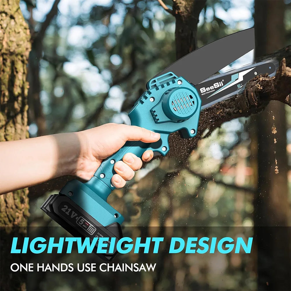 Seesii Cordless Mini Chainsaw for Makita 18V Battery