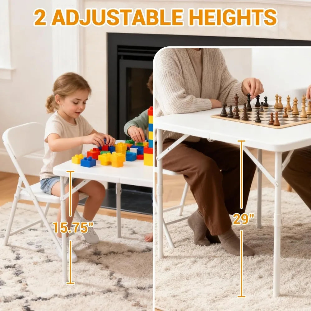 Garvee Durable Multi Purpose Portable Wood Folding Table