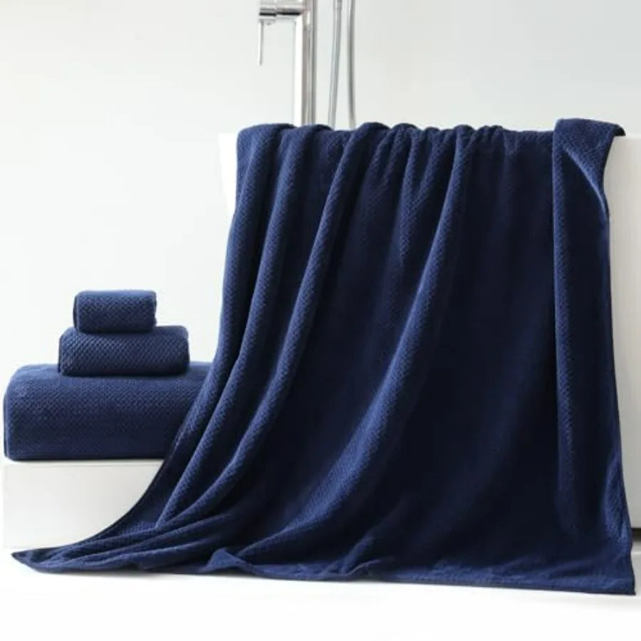 Microfiber Bath Towels Adults Ultra Soft Quick Dry Absorbent