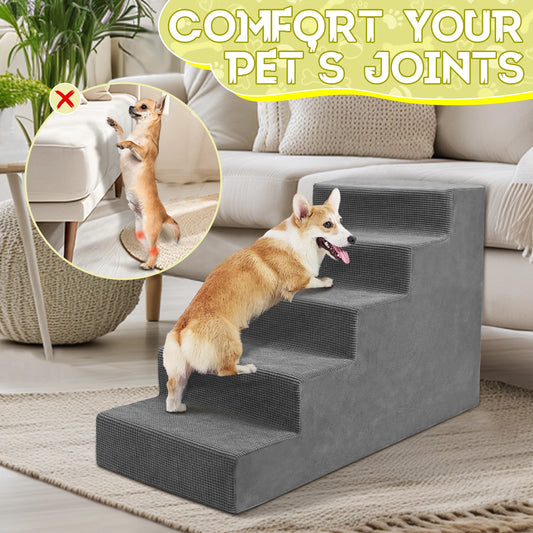 Niubya Pet Stairs For Small Dogs And Cats Non Slip