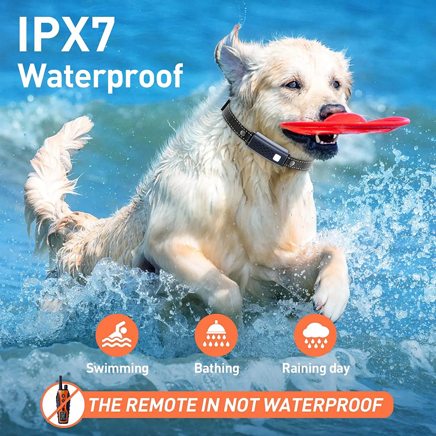 WXRPETH Dog Training Collar Remote With 3300ft Range USB Rechargeable