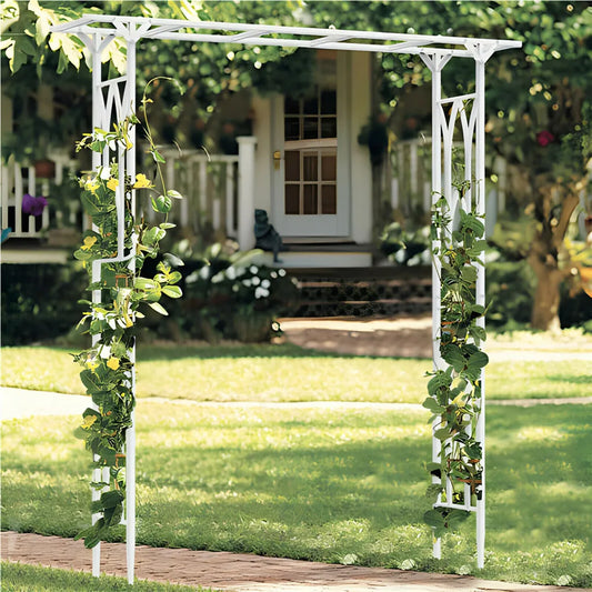 Strong Metal Garden Arch For Outdoor Wedding and Patio